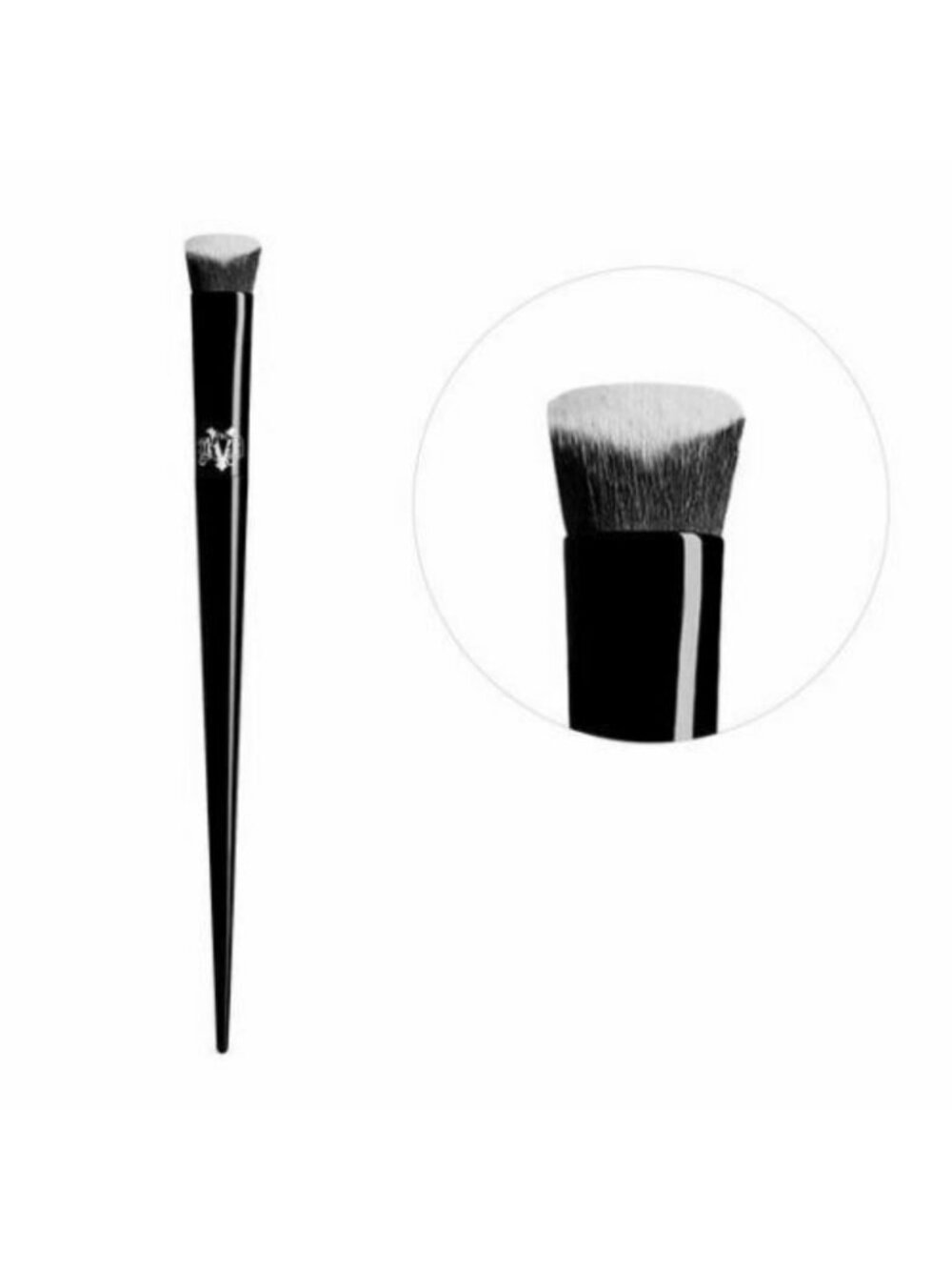 KAT VON D KVD Lock-It Edge Concealer Brush #40 Blending Makeup